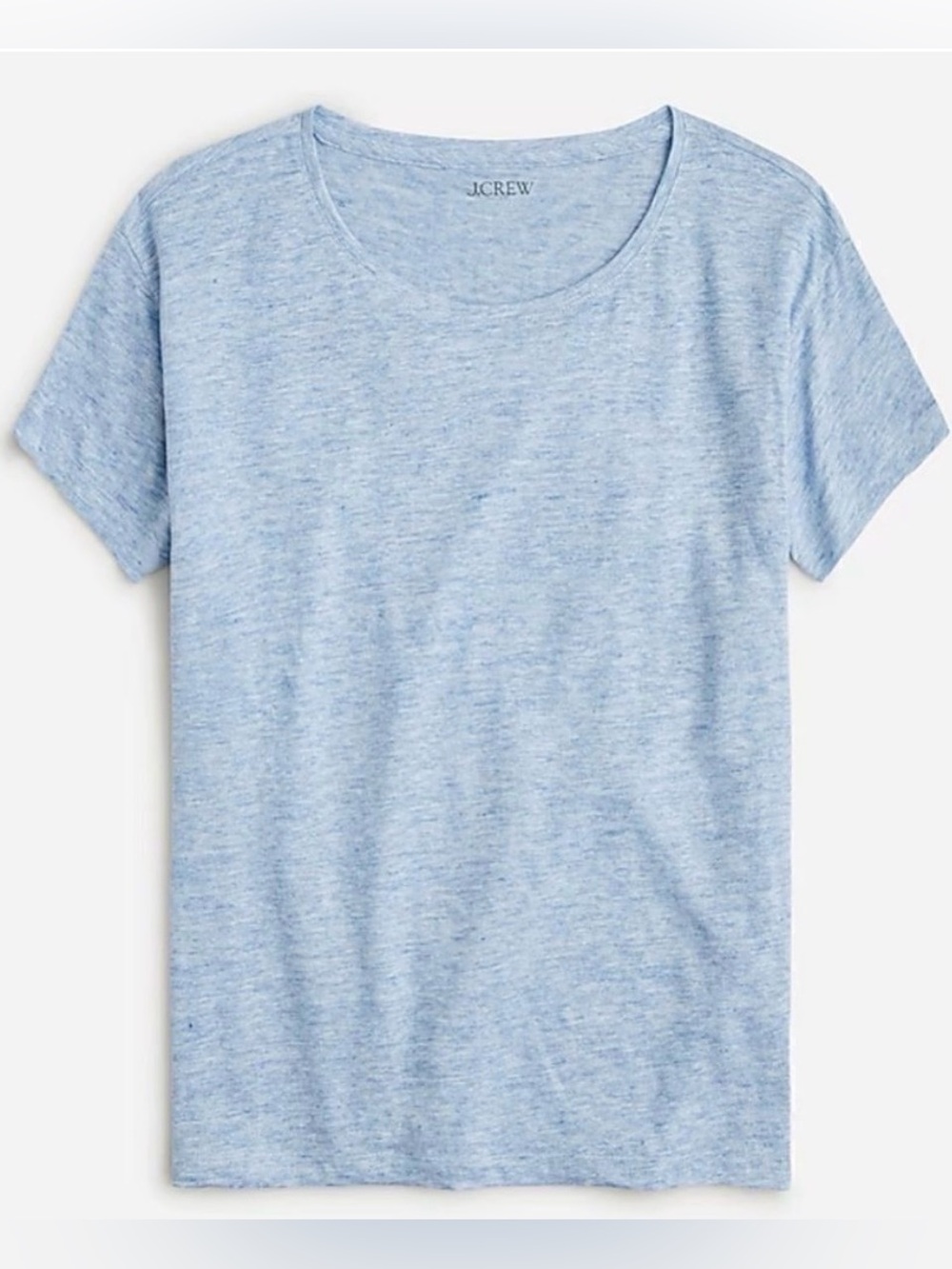 J. Crew NWOT Linen Tee - Picture 3 of 7